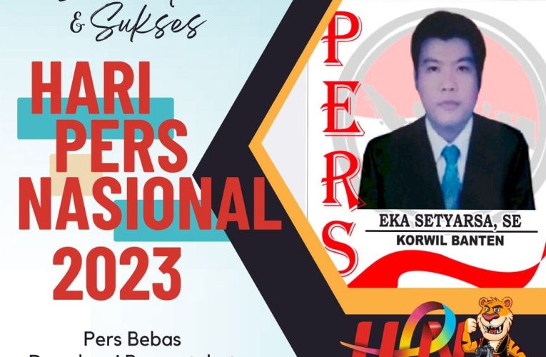 Korwil Banten Media Publik Nusantara Ucapkan Selamat HPN 2023, Pimred Jember Berharap Ini