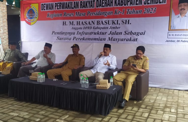 Masa Reses Pertama 2023 Hasan Basuki Target Infrastruktur Jalan Desa