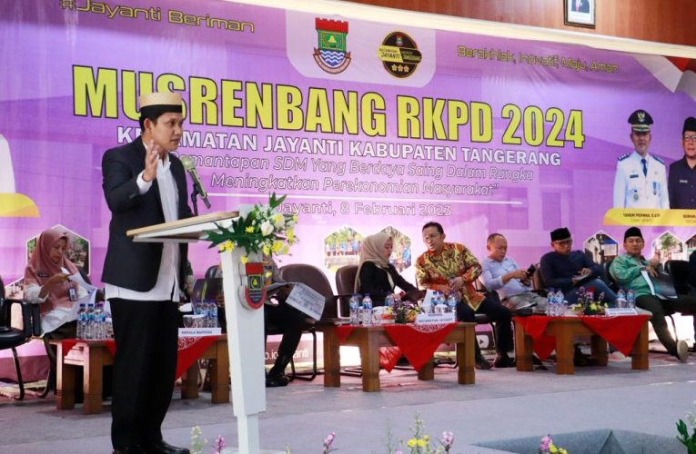 Ketua LSM Bentar Mengapresiasi MUSRENBANG RKPD 2024 Kecamatan Jayanti