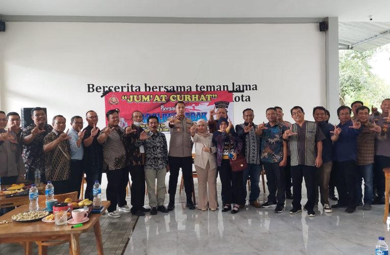 Forum HRD Lebak Jalin Silaturahmi Jum’at Curhat Bersama Kapolres