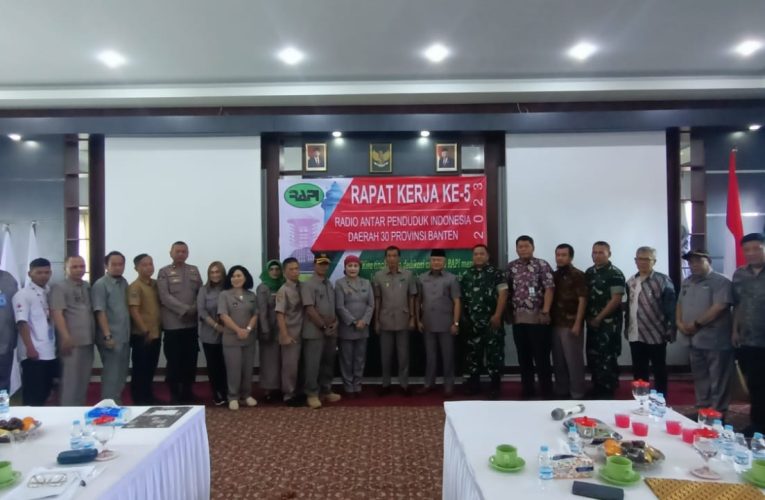 Kapenrem 064/MY Hadiri Raker Ke 5 Rapi Daerah 30 Prov Banten