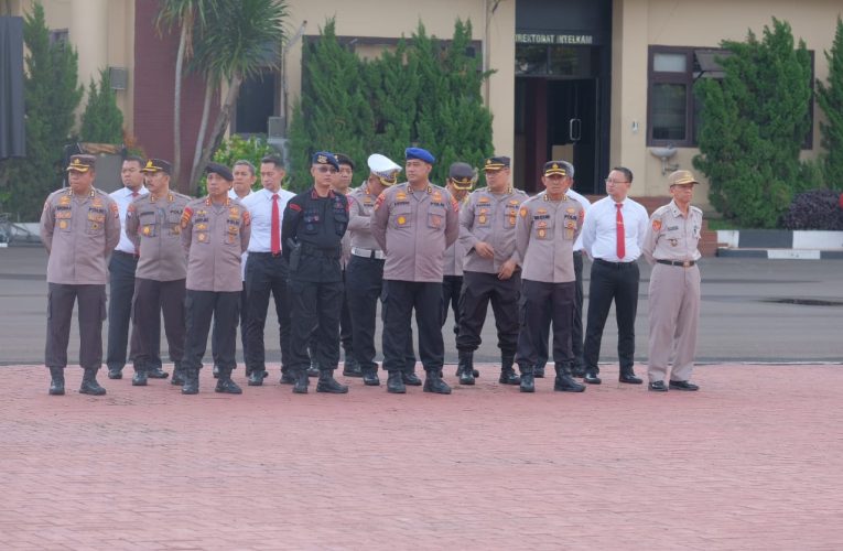 Wakapolda Banten Beri Arahan Hasil Rapim Polri Serta Apresiasi Kinerja Saat Apel Pagi