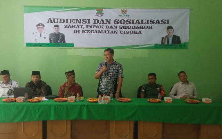 Camat Cisoka Menilai Zakat Menghadirkan Keadilan Sosial