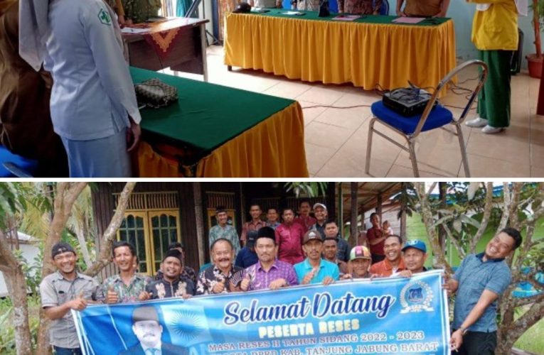 DPRD Tanjab Barat Laksanakan Reses Masa II Tahun Sidang 2022-2023