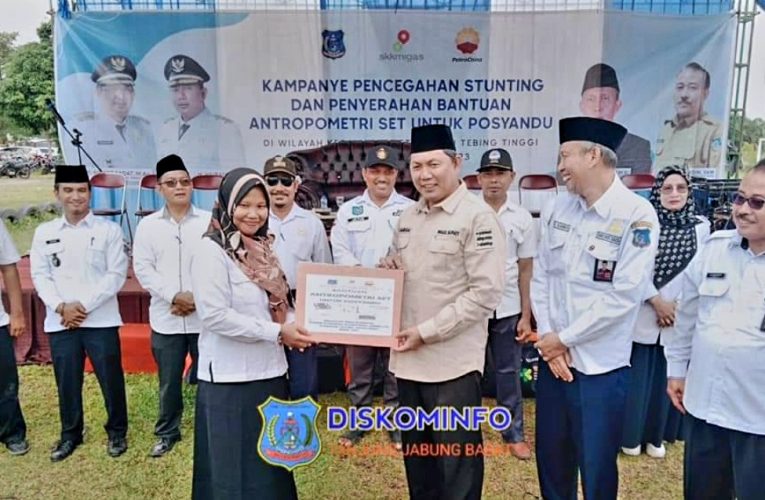 Wabup Tanjab Barat Hadiri Acara Kampanye Stunting di Kecamatan Betara
