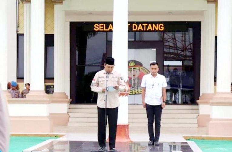 Wabup Tanjab Barat Pimpin Apel Kesiapsiagaan Penanggulangan Karhutla