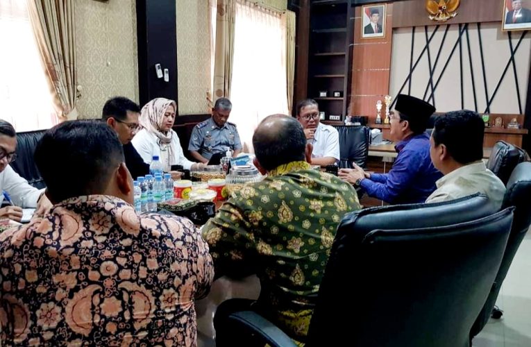 Bupati Tanjab Barat Gelar Pertemuan dengan Balai Pelaksanaan Jalan Nasional Jambi