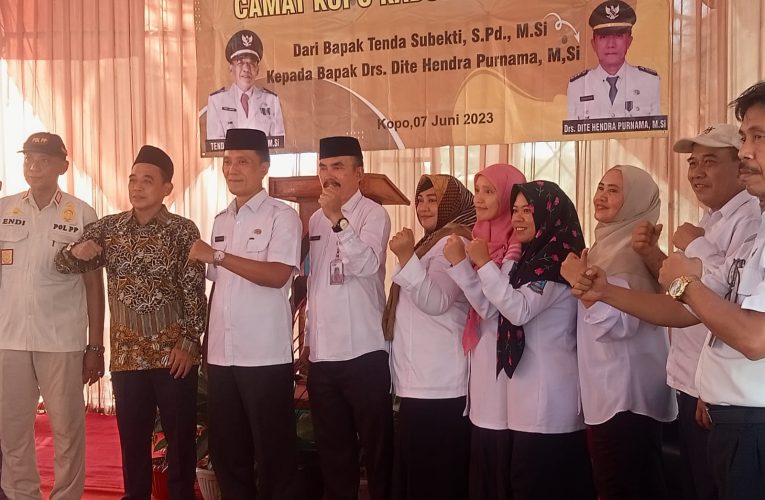 Pisah Sambut camat Kopo Berjalan Dengan Baik dan Penuh khidmat
