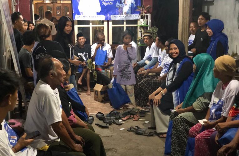 Tiara Adinda Sari PAN No Urut 3 Dapil 1 Jember Mengajak Masyarakat Tingkatkan Ekonomi