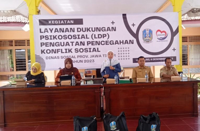 Kado Akhir Tahun, Pemprov Jatim Sosialisasi Layanan Pencegahan Konflik Sosial di Masyarakat