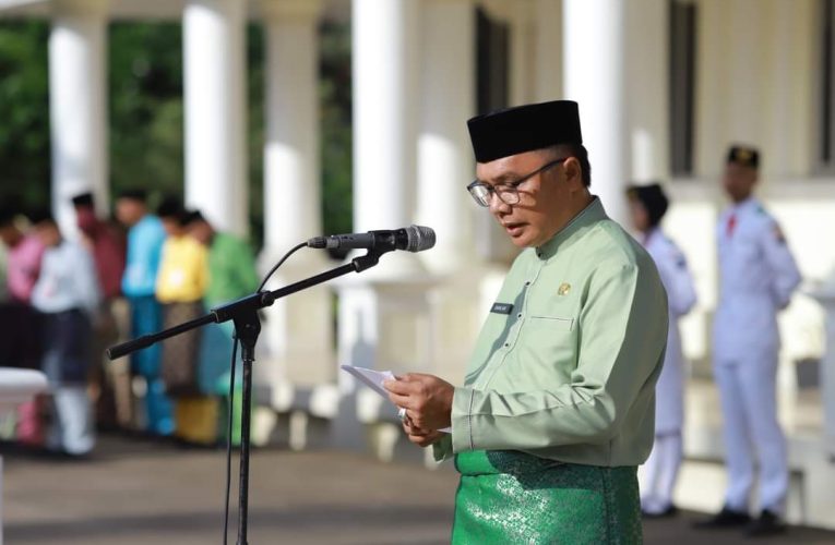 Jadi Irup Peringatan Hardiknas, Pj Sekda Tanjab Barat Bacakan Amanah Kemendikbudristek