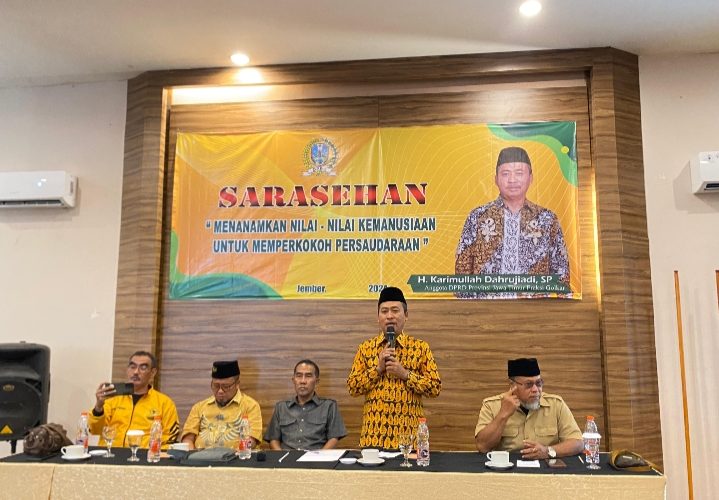 Golkar Amanahkan Ji Karim Maju Bacabup Atau Bacawabup Jember