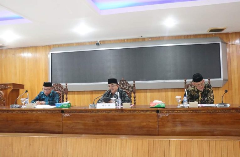 Bupati Tanjab Barat Minta OPD Tindaklanjuti Hasil Evaluasi Reformasi Birokrasi