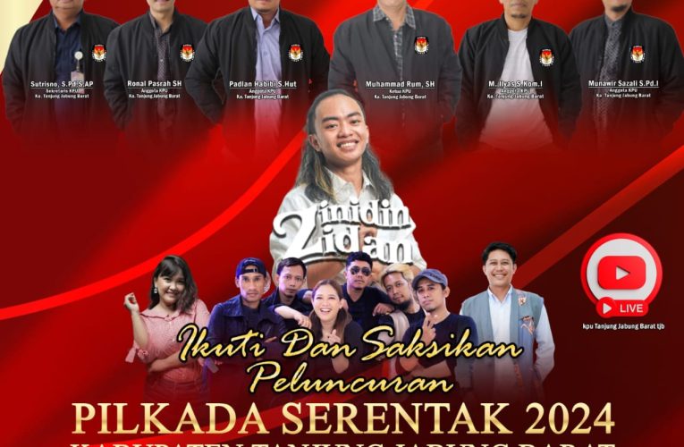 Terbuka untuk Umum! Saksikan Peluncuran Pilkada Tanjabbar di Alun-alun Kota Kuala Tungkal