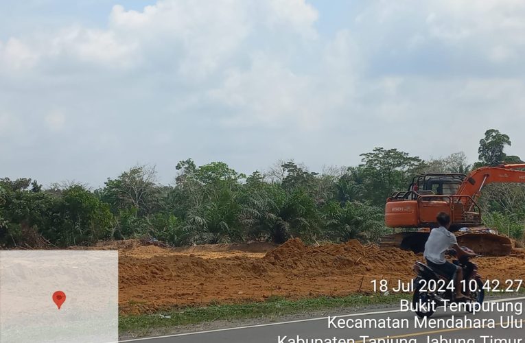 Diduga Pakai Tanah Urug Ilegal  PT. JGC Jadi Sorotan  Masyarakat