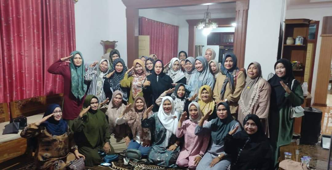 Semakin Tak Terbendung, Mak-Mak Tungkal Ilir Dengan Semangat Nyatakan Dukung Hairan-Amin
