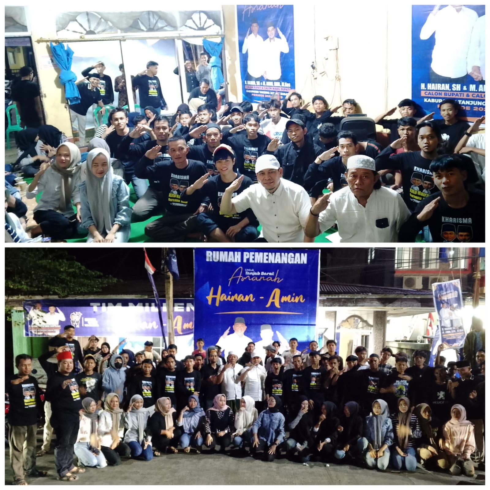 Sambangi Milenial dan Pemilihan Pemula, Ustadz Amin Beri Semangat dan Motivasi 