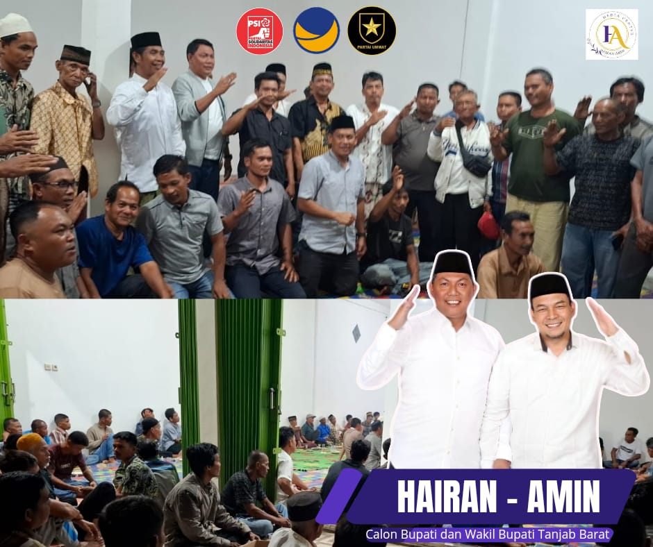 Sambut Hangat Hairan, Ratusan Masyarakat Renah Mendaluh Satu Kata Inginkan Perubahan
