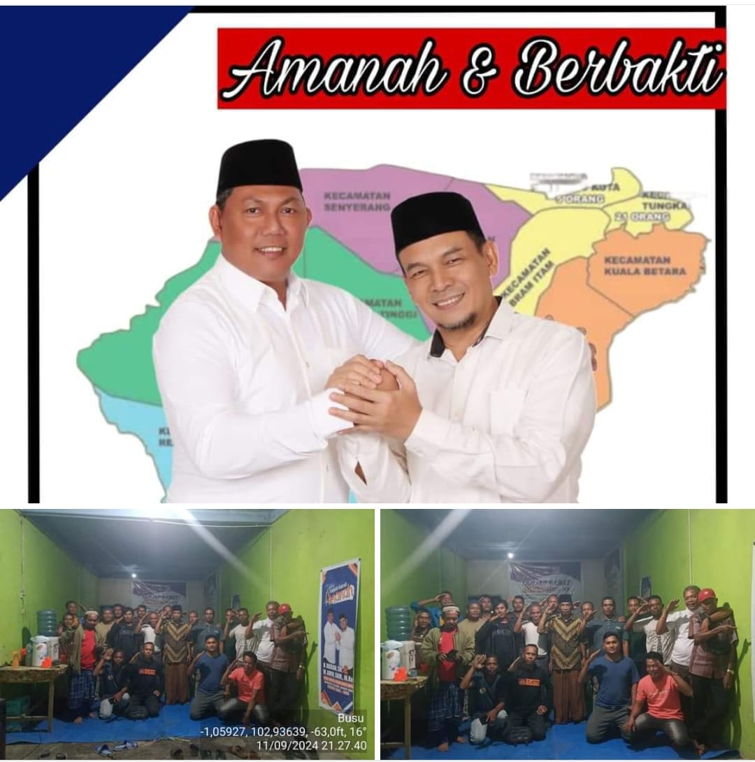 Dambakan Perubahan, Masyarakat Tebing Tinggi Siap Menangkan Hairan-Amin