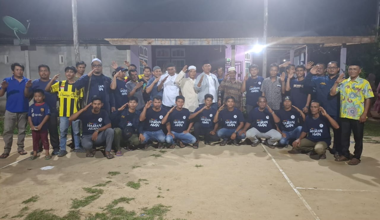 Silaturahmi di Tebing Tinggi, Cabup Hairan diteriaki “Jadi Bupati”