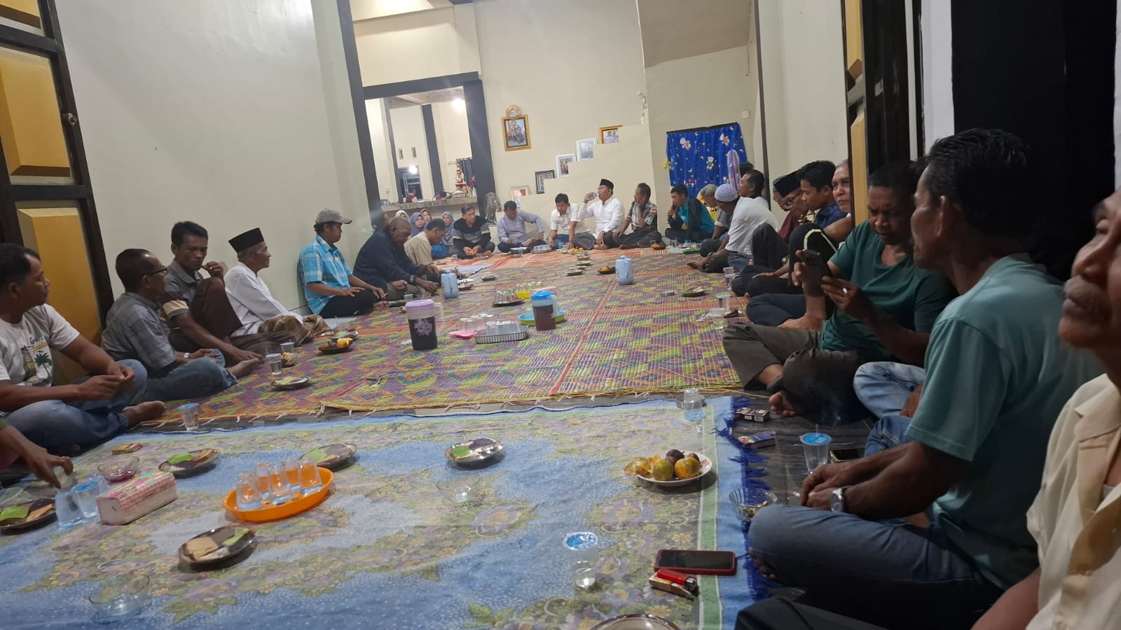 Satukan Persepsi Dukung Hairan-Amin. Masyarakat Bram Itam Gelar Rapat Pemantapan