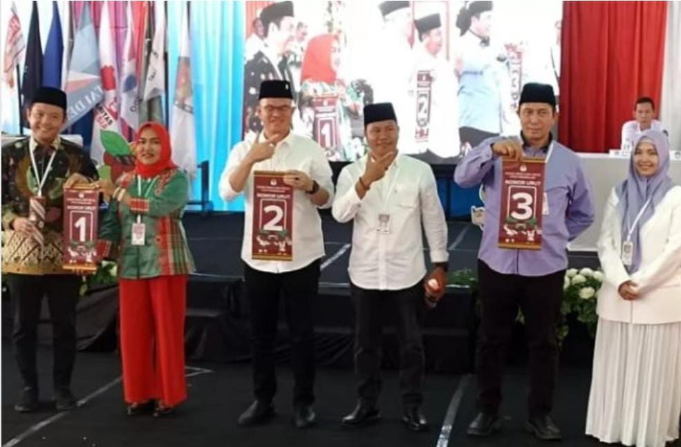 Pasangan Calon Hepy – Efsi Raih Nomor Urut 1