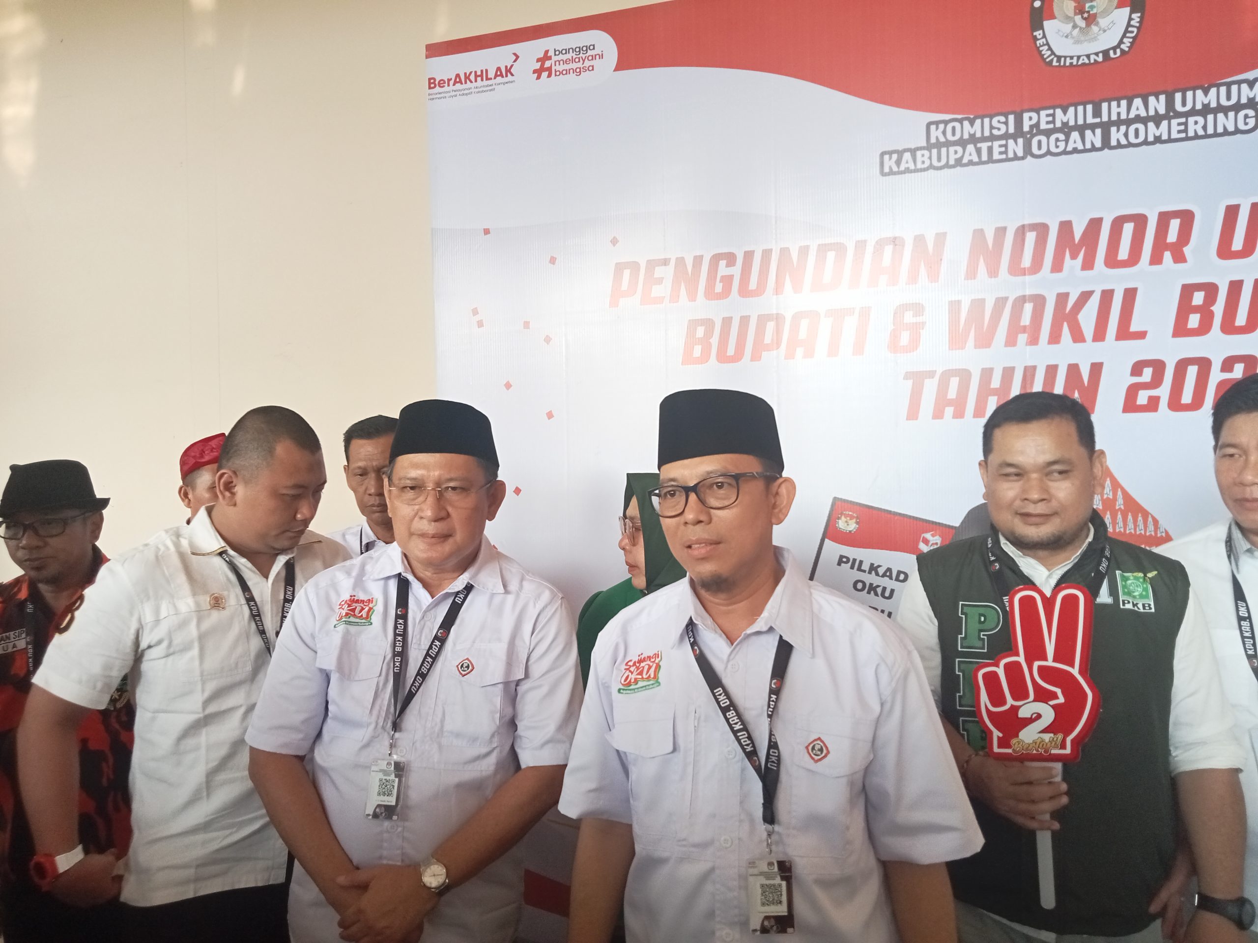 Paslon Bertaji Nomor Urut 2, Teddy Ajak Simpatisan Berpolitik Santun