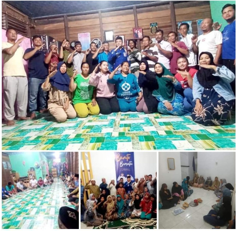 Roadshow Politik ke Kecamatan Bram Itam, Ustadz Amin Pastikan Persiapan Posko Tim Pemenangan 