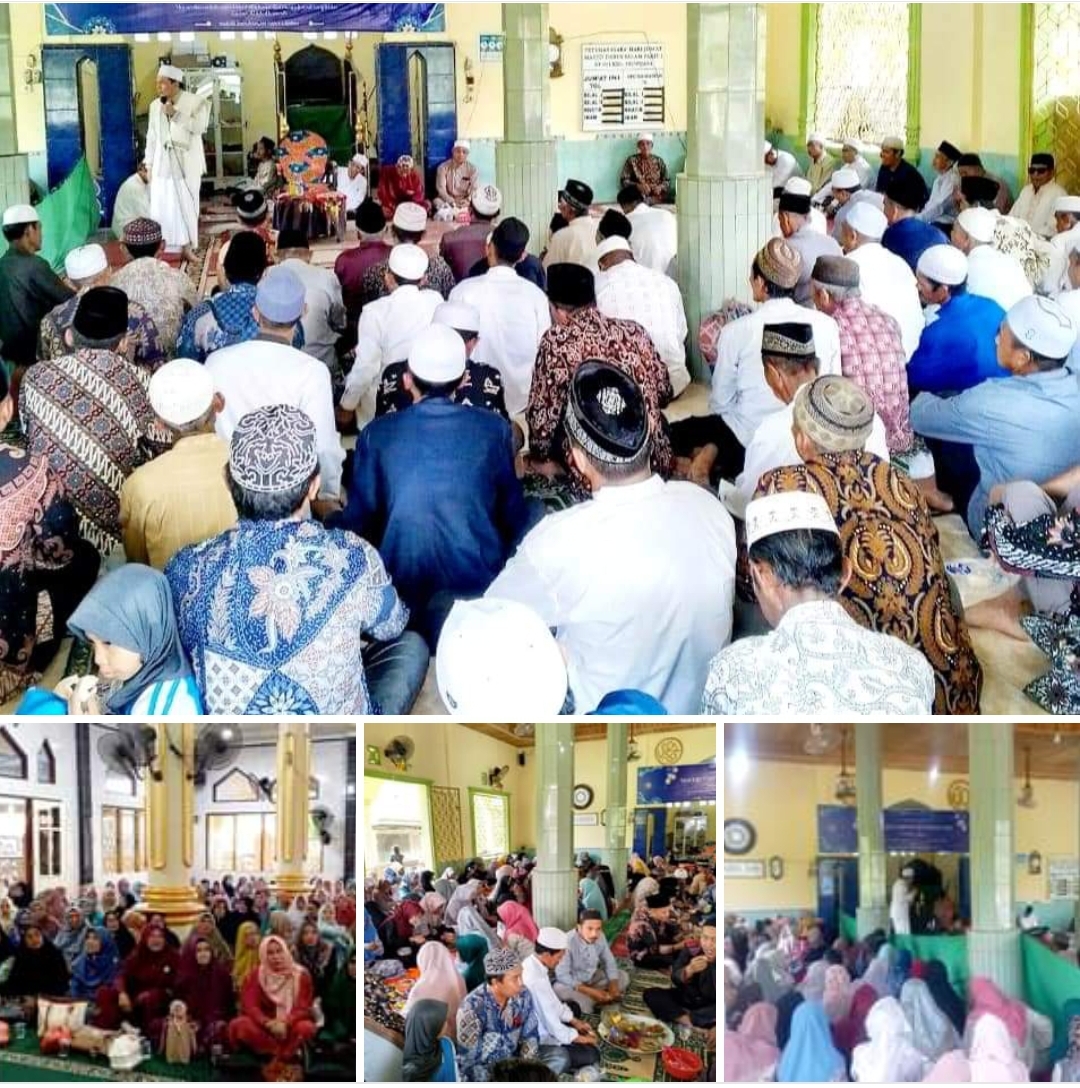 Diundang Tauziah Maulid Nabi, Bukti Kecintaan Warga Kelurahan Sriwijaya Kepada Ustadz Amin