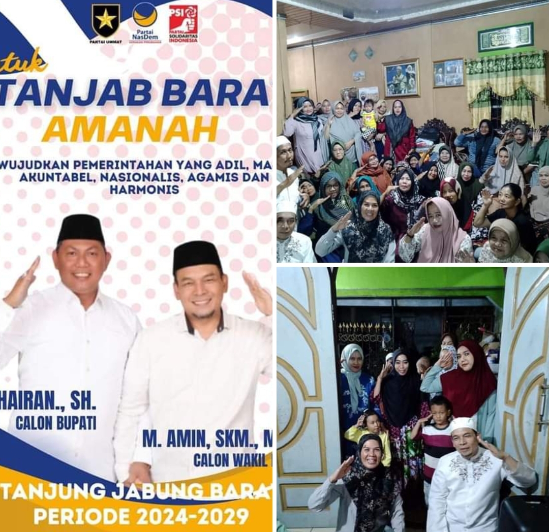 Tak Mau Ketinggalan, Kaum Ibu Tungkal Harapan Deklarasi Dukung Hairan-Amin