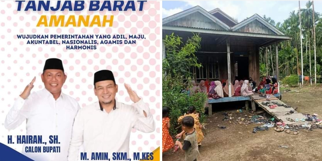 Nyatakan Ikut Gerbong Hairan-Amin, Ibu-Ibu Pengajian Betara Undang Uni Yati Hairan