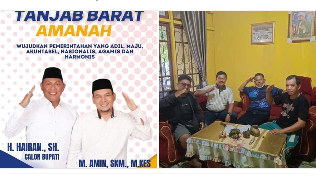 Semakin Membara, Mantan Kades Teluk Sialang, Nyatakan Siap Menangkan Hairan-Amin 