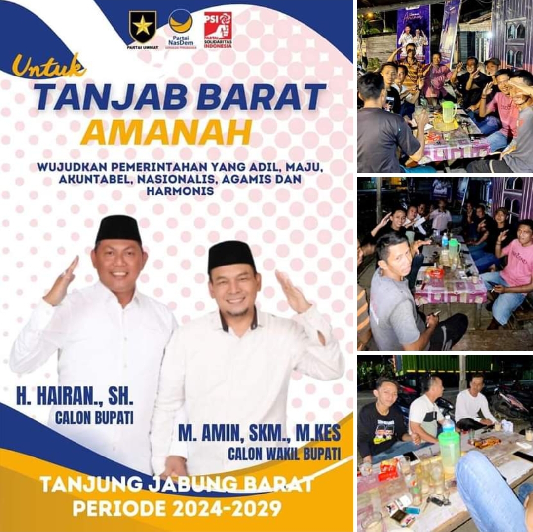 Berjuang Untuk Hairan-Amin, Puluhan Ibu-Ibu Tungkal Harapan Gelar Acara Silaturahmi