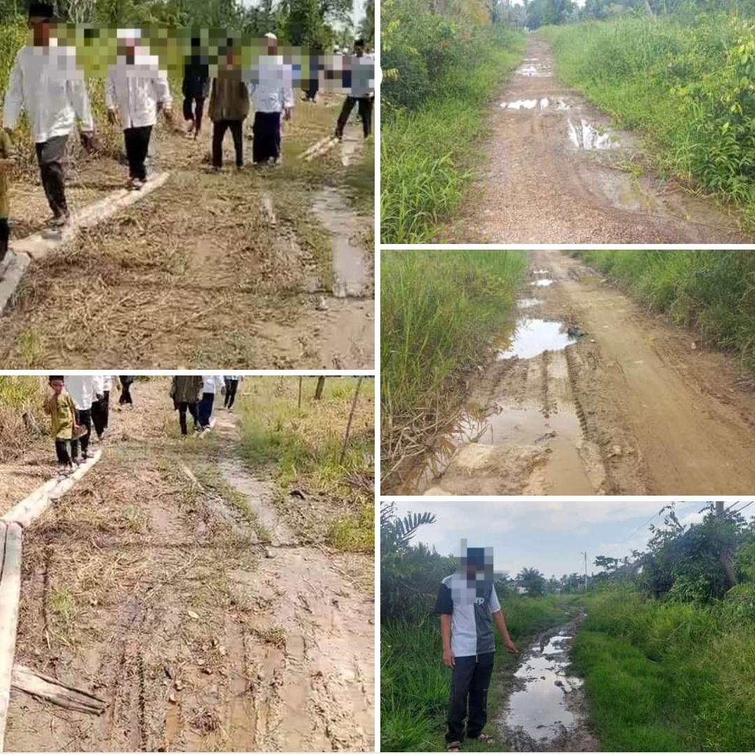Masyarakat Kecewa, Dijanjikan Bupati Anwar Sadat Perbaiki Jalan Namun Tak Kunjung Tiba 