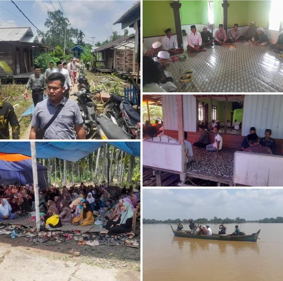 Hadiri Undang Maulid Nabi, Hairan Diiringi Ratusan Masyarakat Pengabuan 