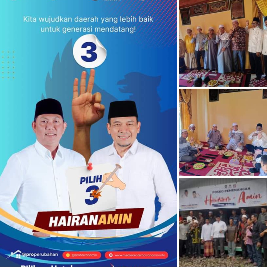 Simpati dan Kagum Program Visi-Misi Hairan-Amin, Puluhan Tokoh Masyarakat Pengabuan Bersatu Nyatakan Dukungan 