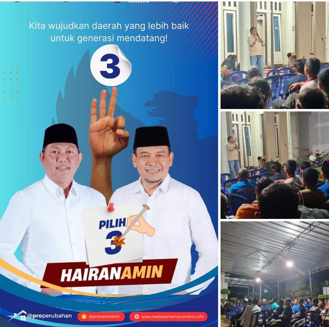 Ribuan Massa Membeludak Hadiri Sosialisasi Politik Cabup Hairan di Tebing Tinggi 