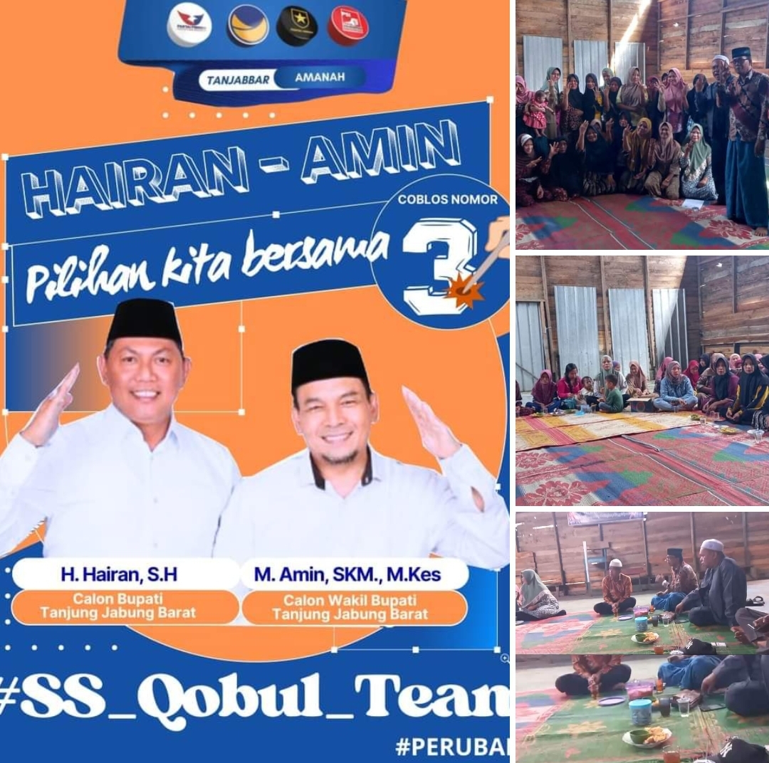 Bersimpati Pada Visi-Misi AMANAH BERBAKTI, Puluhan Masyarakat Bram Itam Ikrarkan Dukung Hairan-Amin 