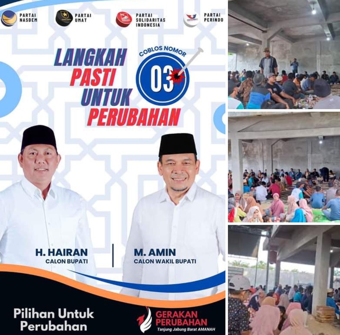 Dihadapan Ribuan Pendukung dan Simpatisan, Hairan Paparkan Program Visi-Misi AMANAH BERBAKTI
