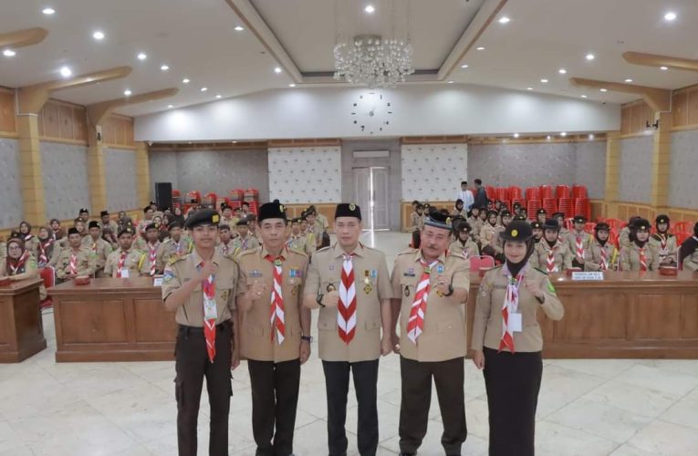 Pjs Bupati Hadiri LDK Ke-2 Pramuka Penegak dan Pandega Saka Bakti Husada Se-Tanjab Barat