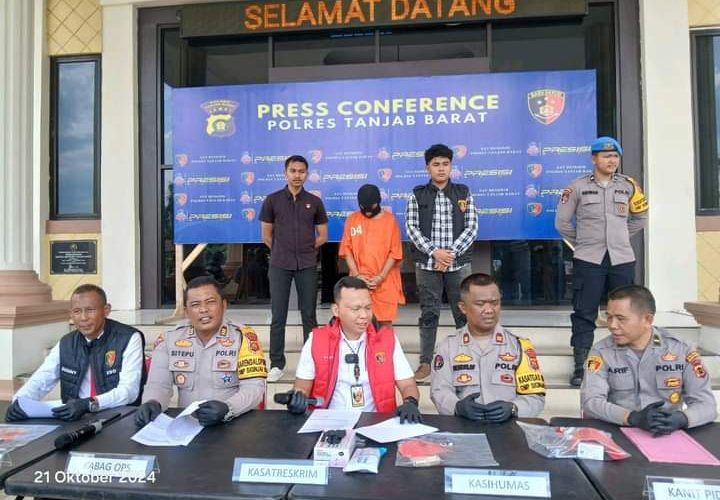 Curi Tas Dalam Masjid, Warga Inhil Diamankan Polres Tanjab Barat