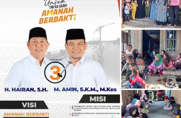 Dukungan Semakin Meluas, Masyarakat Bram Itam Nyatakan Dukung Hairan-Amin 