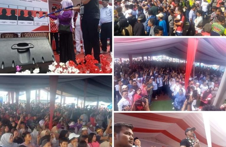 Turun Ke Kualatungkal, Kaesang Pangarep Dukung Paslon No 3 Hairan-Amin