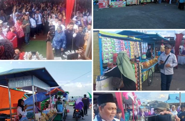 Kampanye di WFC, Pedagang Dapat Rezeki, Hairan-Amin Diharapkan Pimpin Tanjab Barat