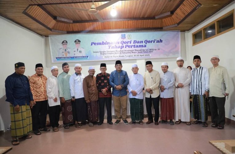 Bupati Tanjab Barat Targetkan Juara: Pembinaan Qori-Qoriah Resmi Digeber