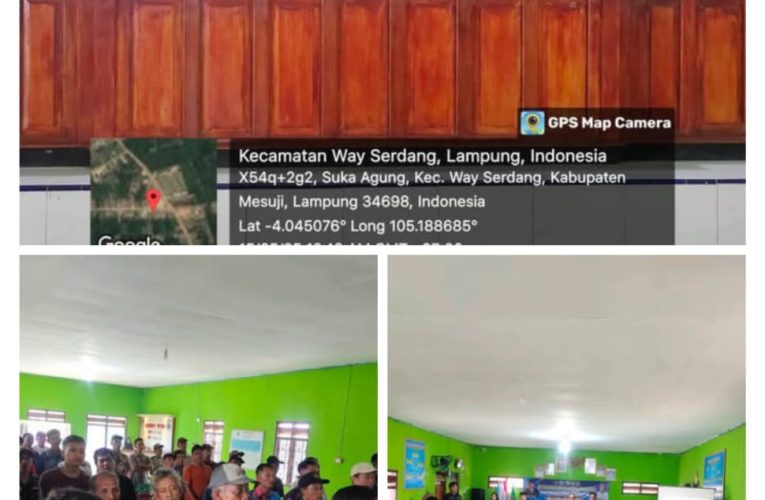 Desa Suka Agung Gelar Musyawarah Desa Khusus Pembentukan Koperasi Merah Putih