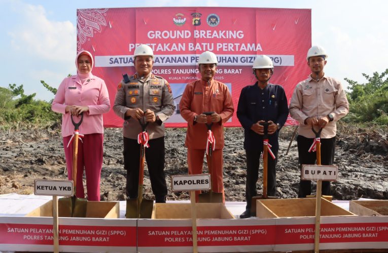 Dukung Generasi Sehat, Polres Tanjab Barat Bangun Gedung SPPG untuk 3.253 Anak Penerima Manfaat