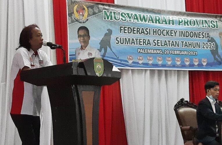 Aklamasi, Eddy Pimpin Kembali Ketua Hockey Sumsel