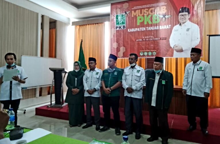 Hasil Muscab PKB Tanjabbar, M. Zaki Ketua, Suheri Abdullah Sekretaris