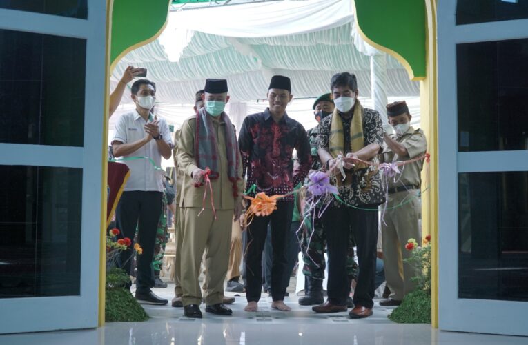 PLH Bupati OKU H Teddy Meilwansyah Menghadiri Acara peresmian Masjid Adjrul Amilin Desa laya